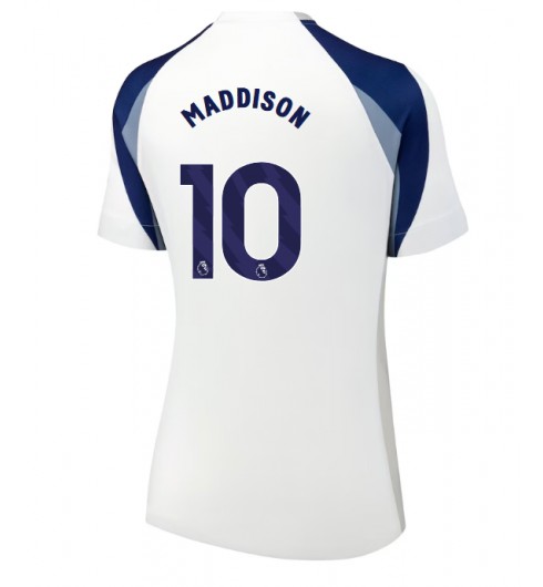 Tottenham Hotspur James Maddison #10 Domácí Dres pro Dámské 2025-26 Krátký Rukáv Tottenham Hotspur James Maddison #10 Domácí Dres pro Dámské 2025-26 Krátký Rukáv